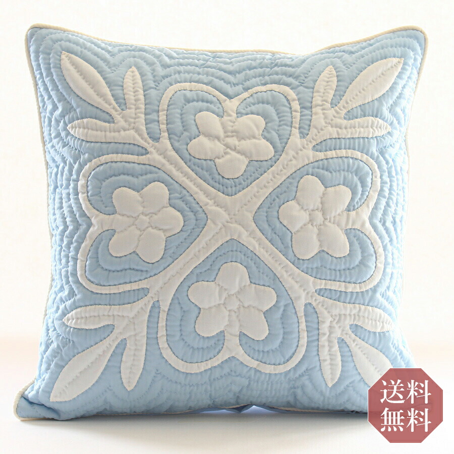 楽天市場】ハワイアンキルトクッションカバー ハワイアンキルト 手縫い