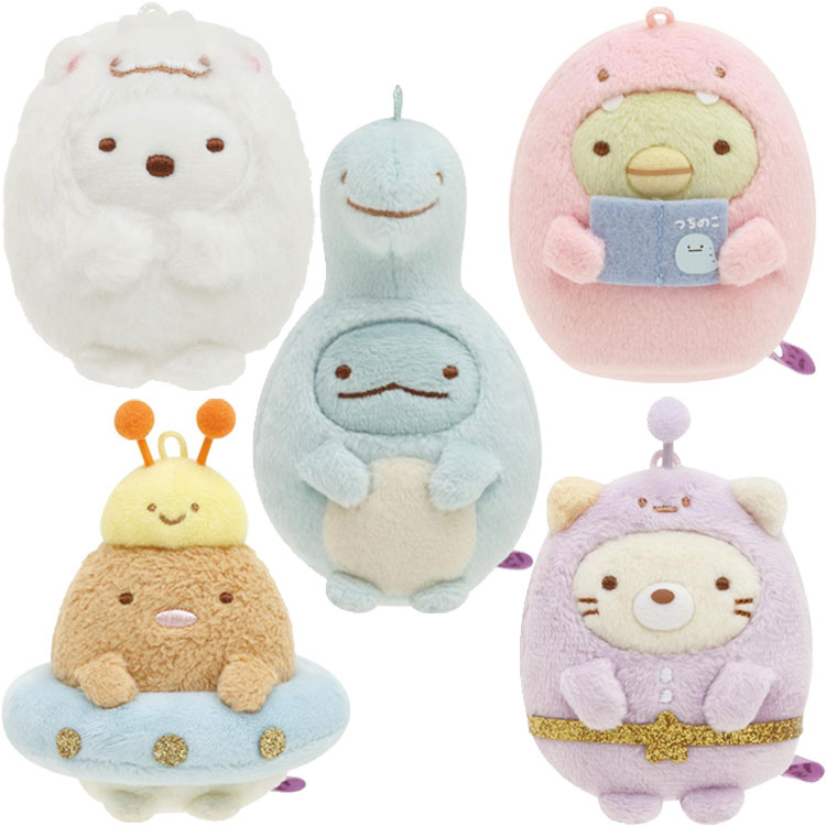 楽天市場】【5種セット】すみっコぐらし てのりぬいぐるみ ふしぎなお
