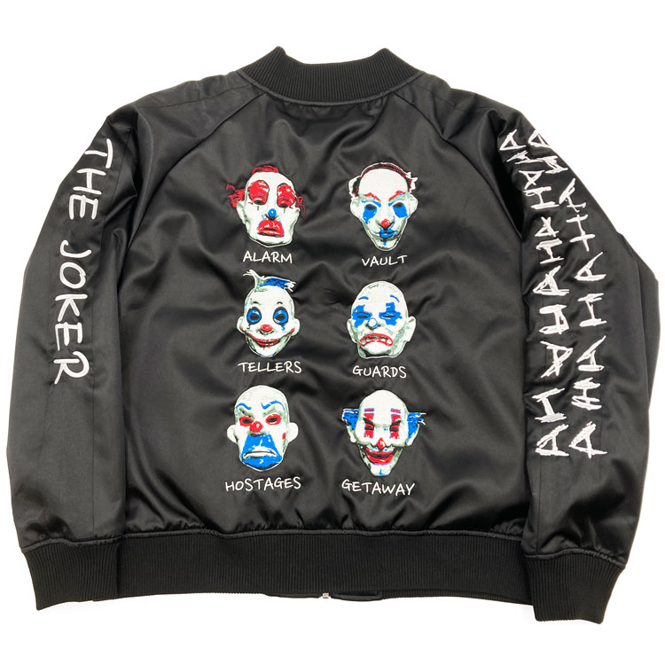 楽天市場】ダークナイト スカジャン L ピエロ ジョーカー アウター