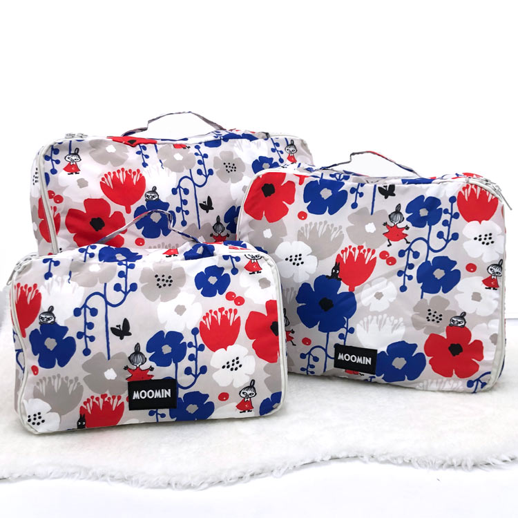 楽天市場】ムーミン トラベルポーチ 3点セット クッキア リトルミイ