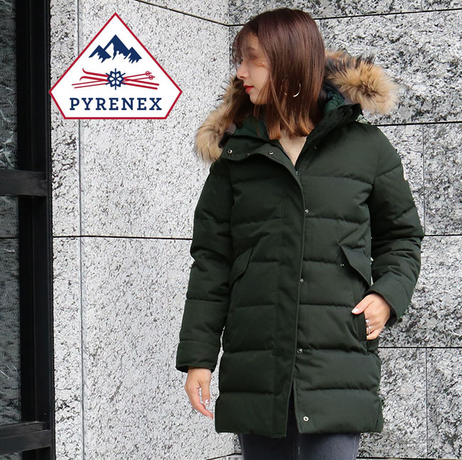 楽天市場】【PYRENEX】ピレネックス HWO034 GRENOBLE FUR BALTIC GREEN