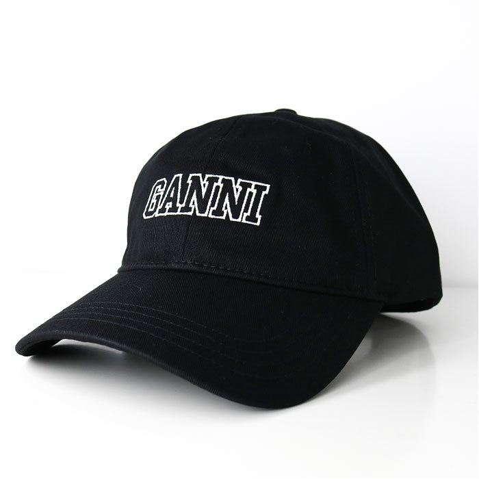楽天市場】GANNI ガニー ベースボールキャップ A4968 ロゴCAP ロゴ