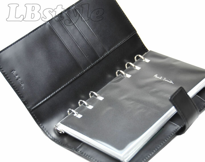 Paul Smith ブラック リフィル式手帳 楽天市場】ポールスミス Paul