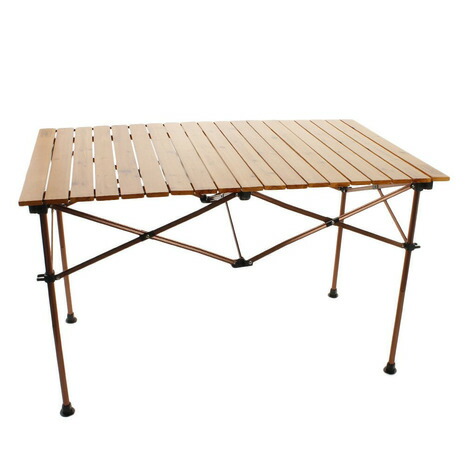 楽天市場】コールマン ナチュラルウッドロールテーブル120の通販