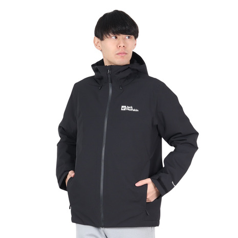 ジャックウルフスキン＆ハンソン 中綿入りスキーウエア上下セット M