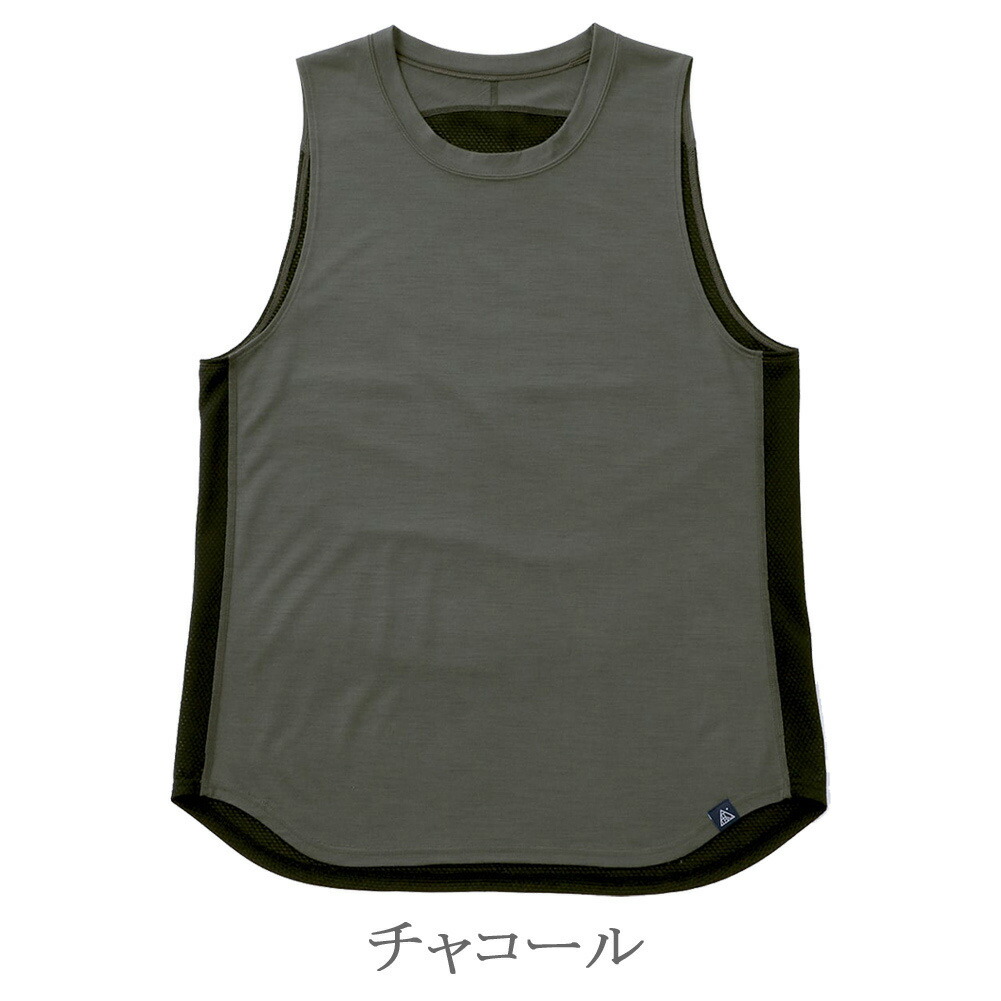 楽天市場】ROUVER ルーバー ドライ ウール タンクトップ 【ネイビー