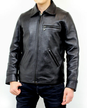 楽天市場】【送料無料】 革ジャン ライダースジャケット スリム