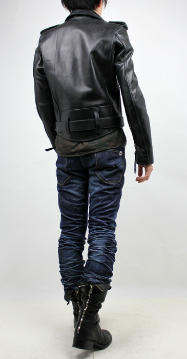 楽天市場】革ジャン メンズ ライダース ダブルライダース 本革 馬革