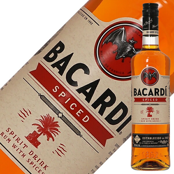 楽天市場】バカルディ スパイスド 35度 正規 700ml : 酒類の総合専門店