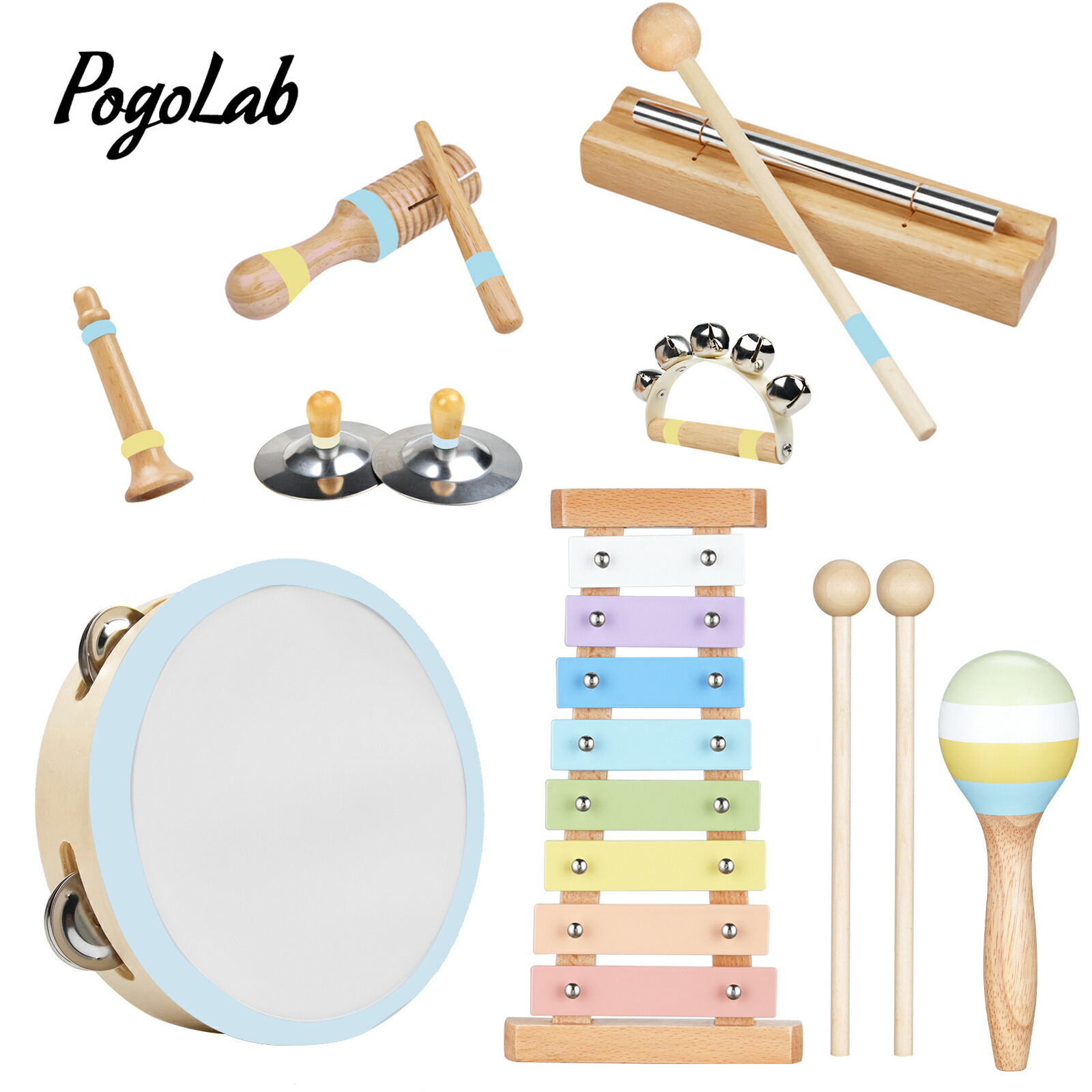 楽天市場】【レビュー特典あり】【楽天1位】楽器セット 8点 おもちゃ