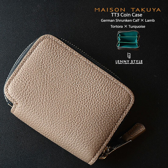 ★希少MAISON TAKUYA☆メゾンタクヤ☆ケースミニウォレット 楽天市場】MAISON TAKUYA（メゾンタクヤ）小銭入れ付コンパクト