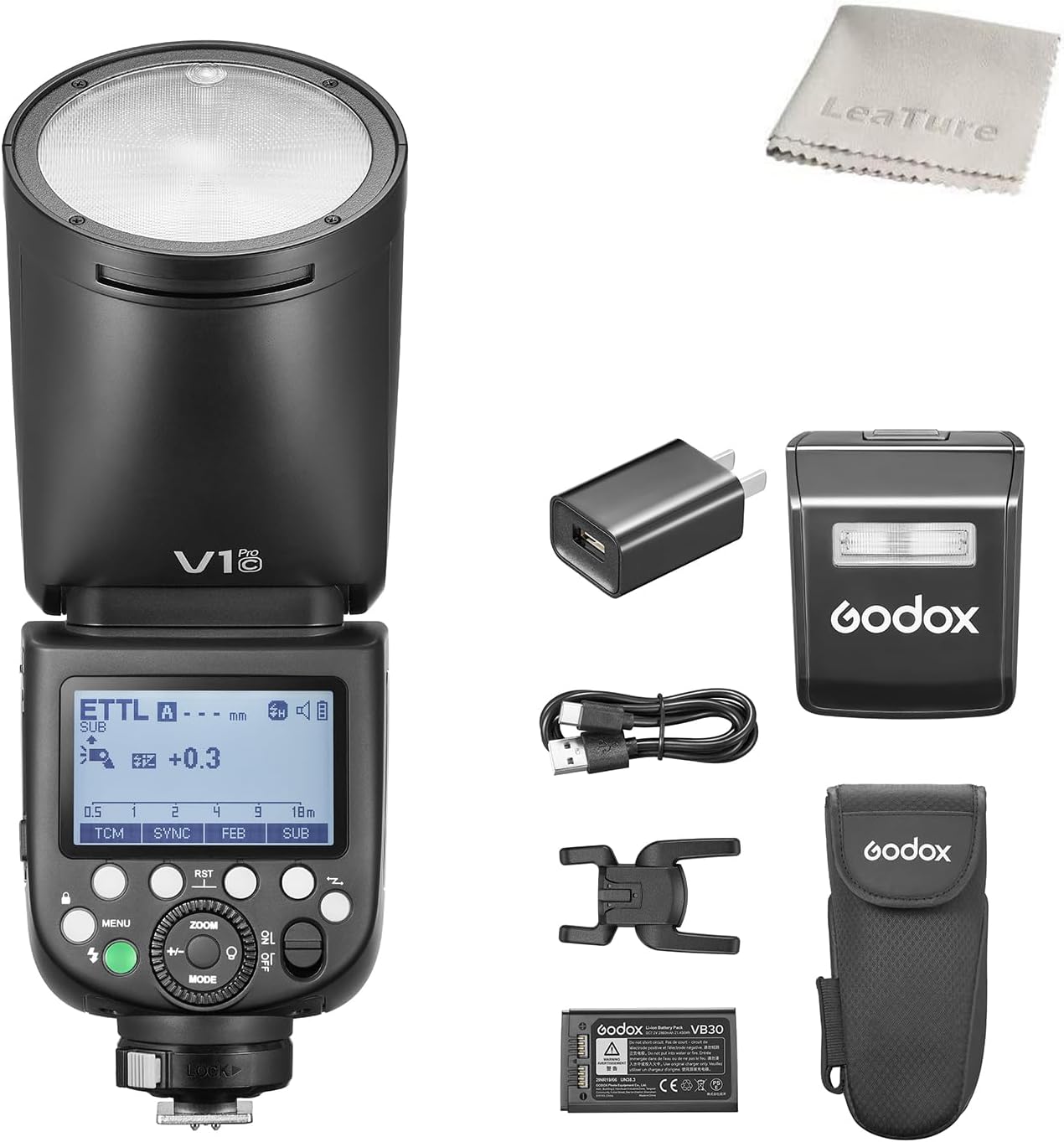 楽天市場】Godox V1Pro-C ストロボ フラッシュ スピードライト