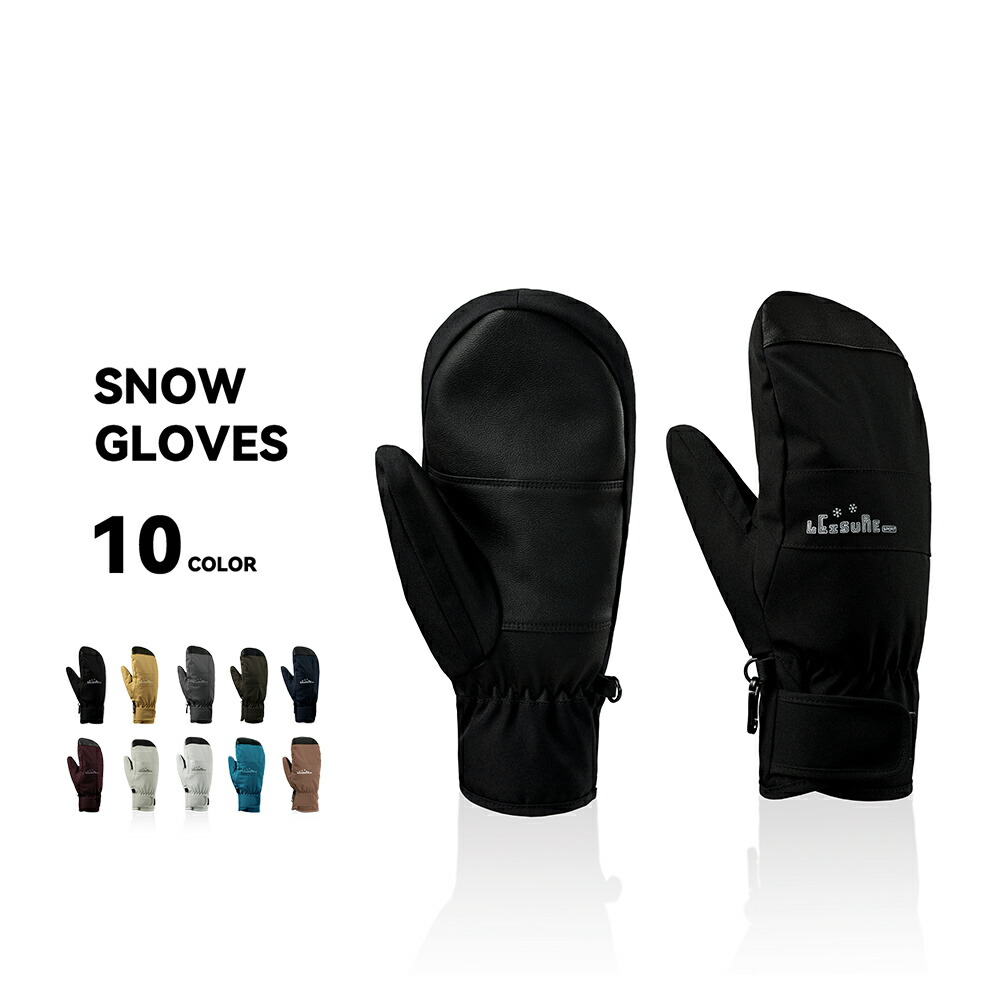 楽天市場】スノーボード スキー グローブ メンズ スノーボードグローブ