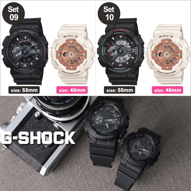 楽天市場】【ペア 価格】ペアウォッチ Gショック ベイビージー 腕時計
