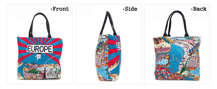 楽天市場】ボヘミアンズ/BOHEMIANS 横尾MAP トートバッグ ショルダー