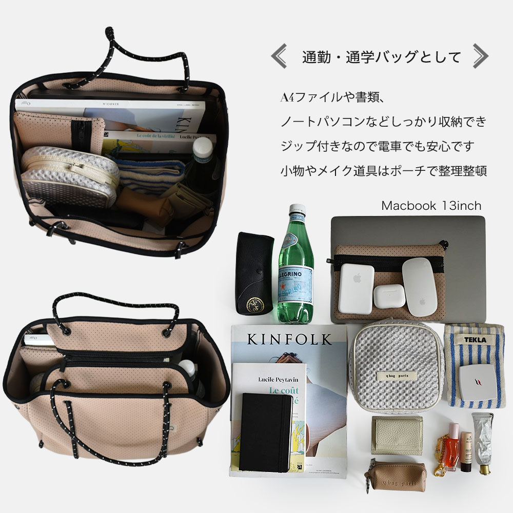 楽天市場】≪楽天1位☆高評価4.53≫ マザーズバッグ ネオプレン トート