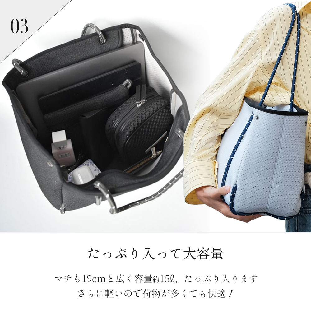 楽天市場】≪楽天1位☆高評価4.53≫ マザーズバッグ ネオプレン トート