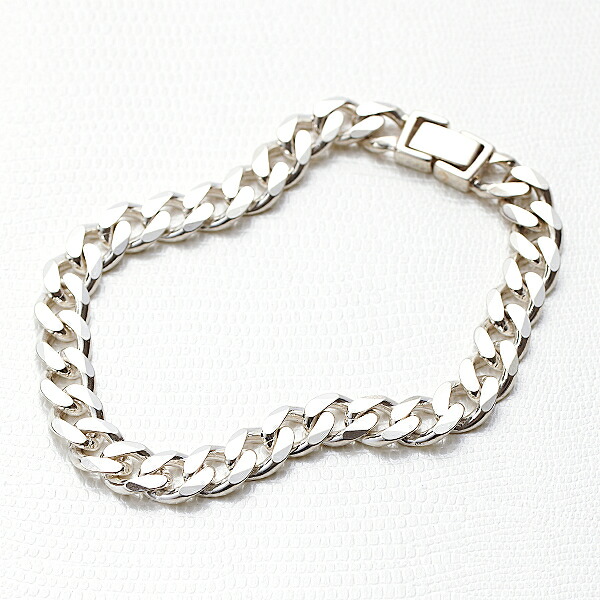 楽天市場】ブレスレット メンズ チェーンブレスレット シルバー925