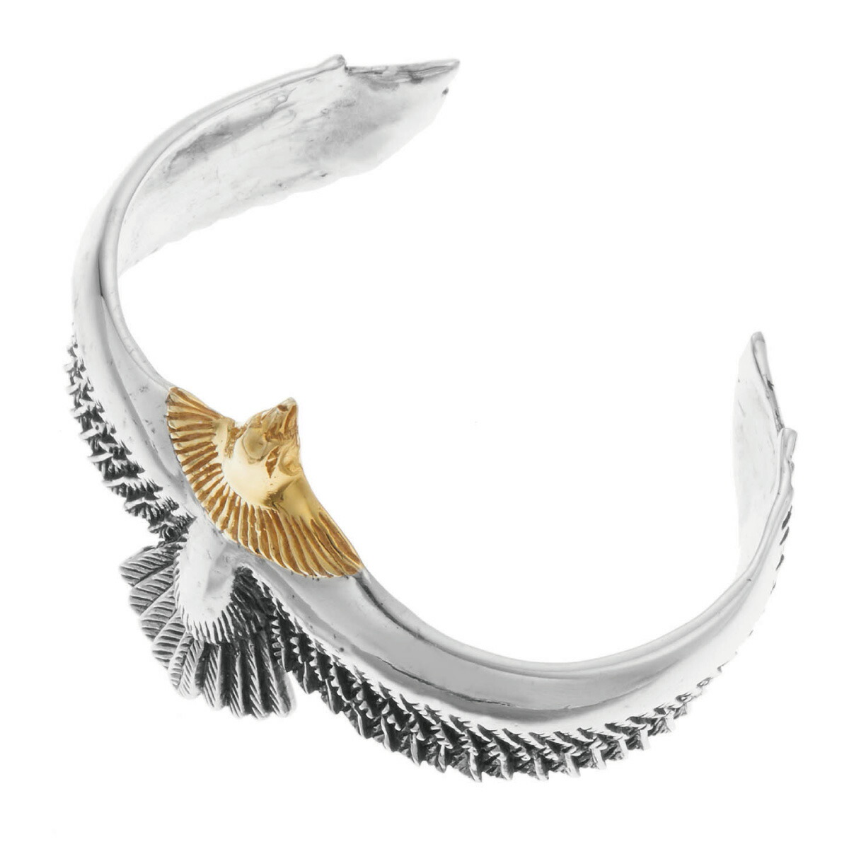 楽天市場】バングル ブレスレット メンズ シルバー925 イーグル