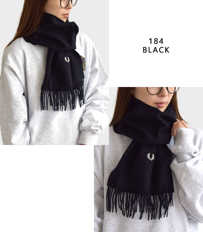 楽天市場】【ラスト1】 FRED PERRY フレッドペリー マフラー Lambswool