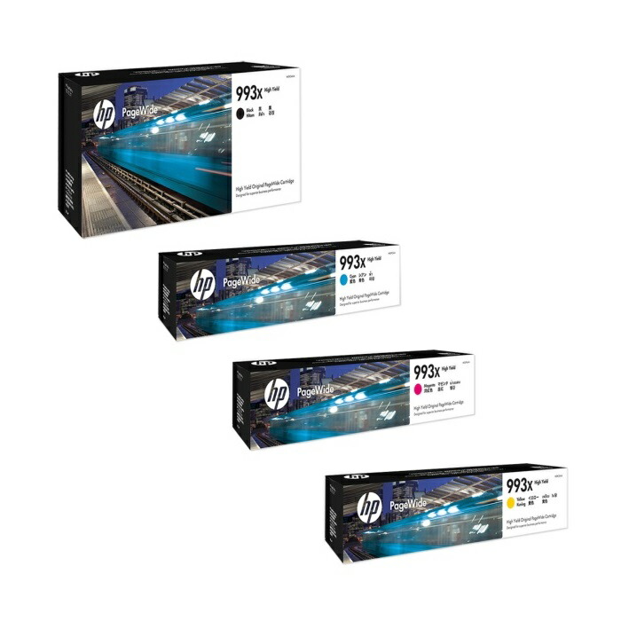 楽天市場】HP 993X 純正インクカートリッジ 4色セット : ピカットマート