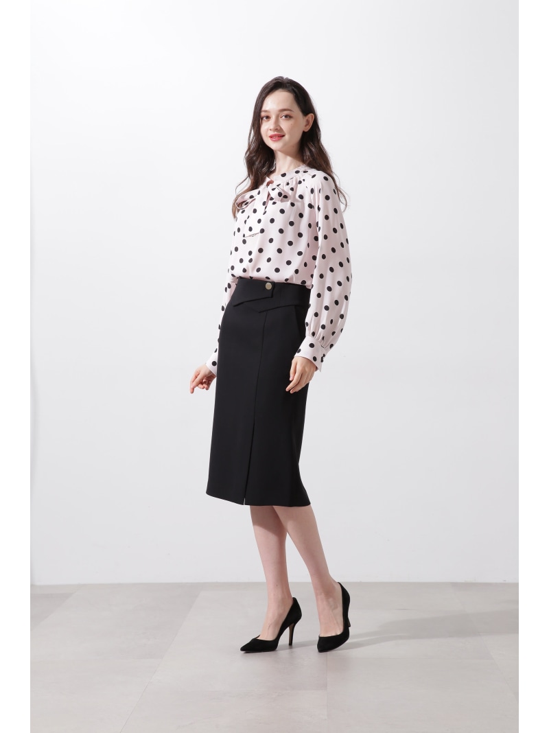 楽天市場】【SALE／40%OFF】[WEB限定商品] ドットプリントギャザー