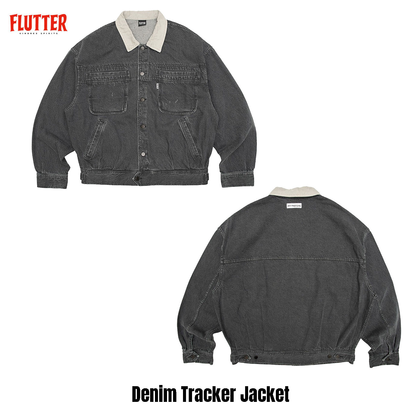 楽天市場】送料無料!!FLUTTER(フラッター) Denim Tracker Jacket