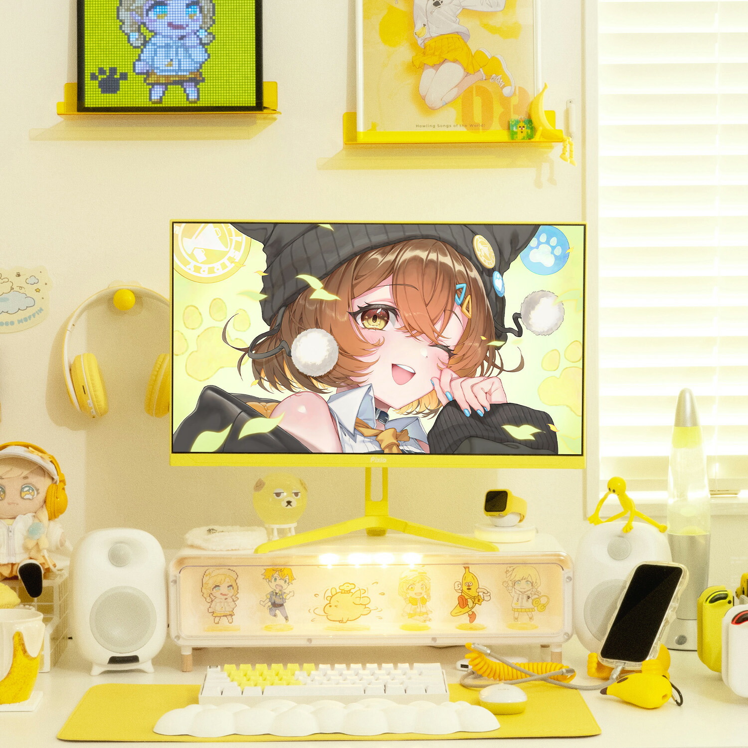 楽天市場】Pixio ゲーミングモニター 24インチ ホワイト PX248WAVE 白