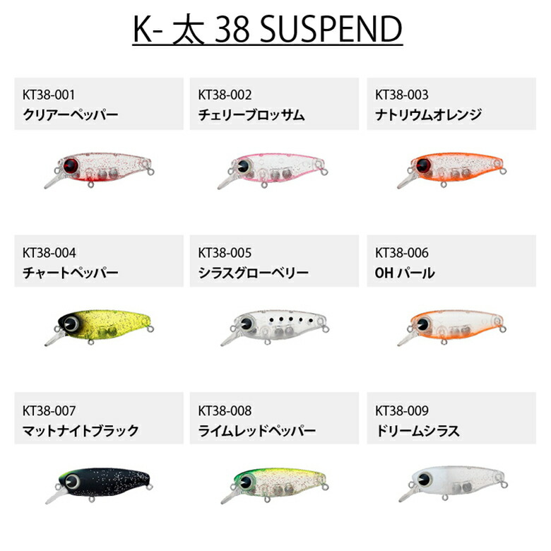 楽天市場】[エントリーでP+5倍] シーバス ルアー ima アイマ K-太 38