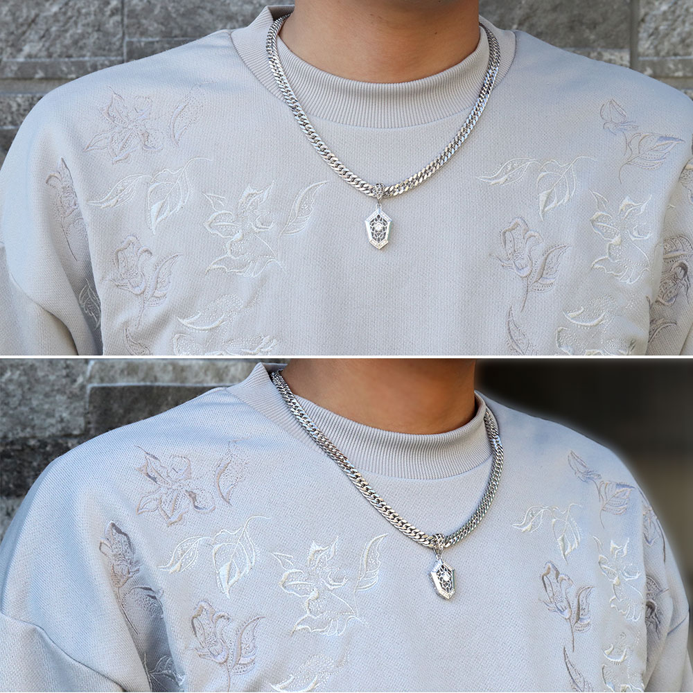 楽天市場】シルバー ペンダントトップ メンズ 喜平用 11月誕生石