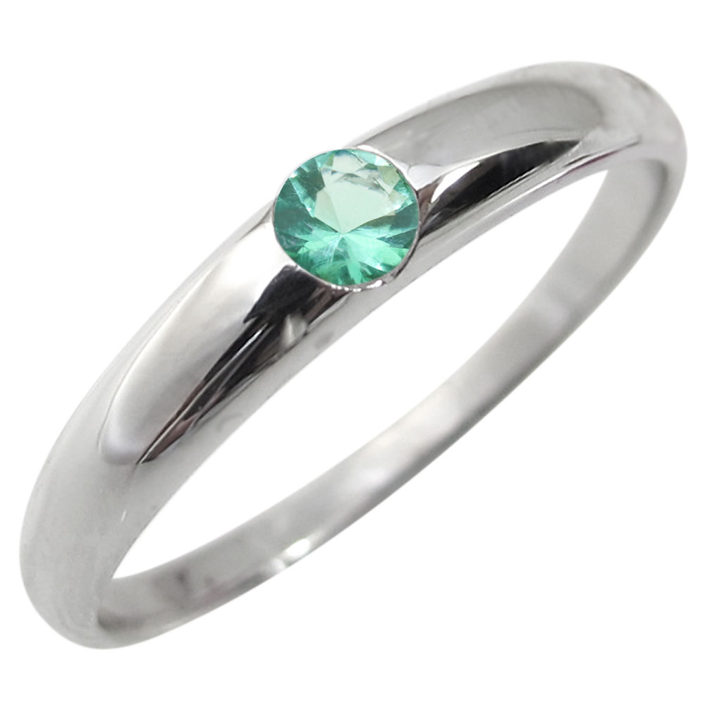 楽天市場】エメラルド・リング・一粒・k10・エメラルドリング・指輪