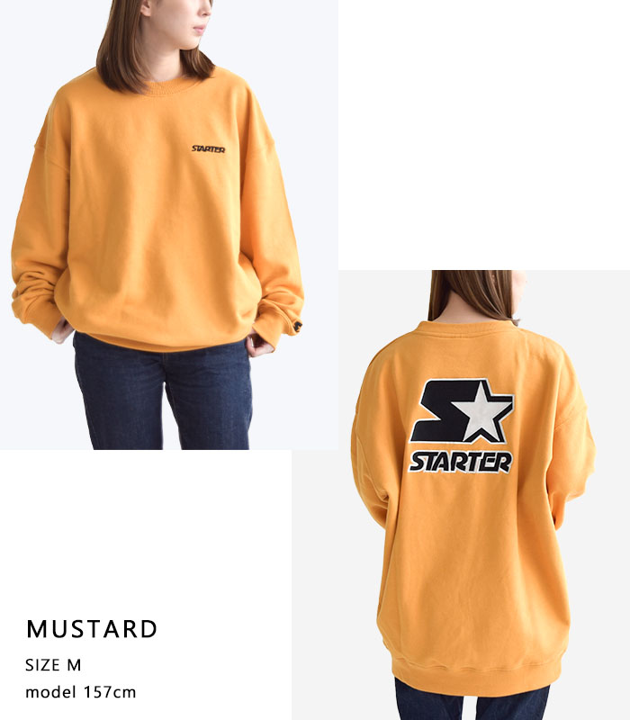 楽天市場】スターター トレーナー STARTER スウェット 裏毛 長袖