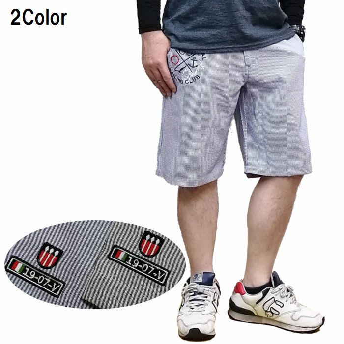 HUITA MARINE ストライプショートパンツ HUITA MARINE ストライプ