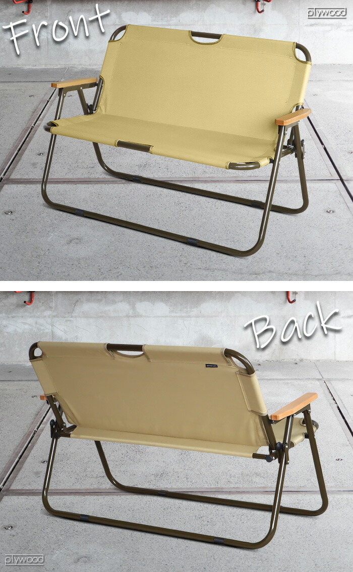 楽天市場】折り畳み アウトドア ベンチ チェア 背もたれ アウトプット