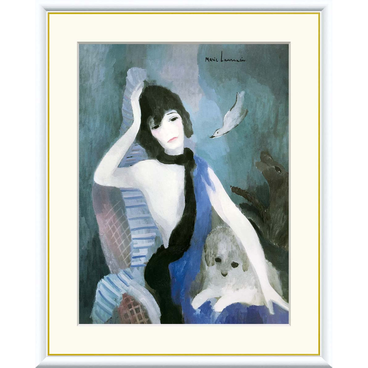 楽天市場】絵画 世界の名画 ココ・シャネルの肖像 マリー・ローラン