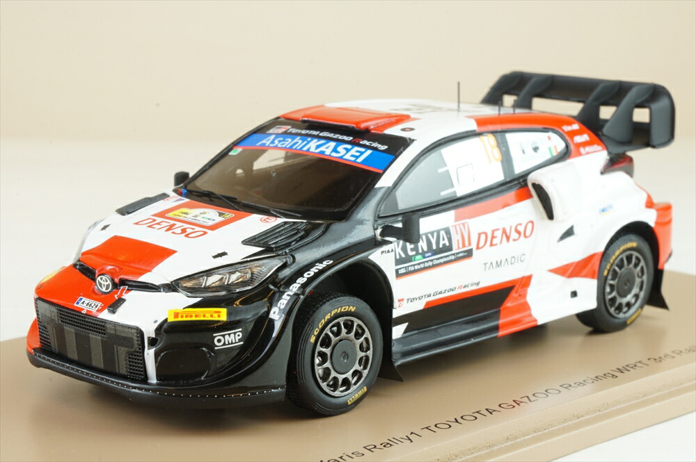 楽天市場】スパーク 1/43 トヨタ GRヤリス ラリー1 No.18 ガズー