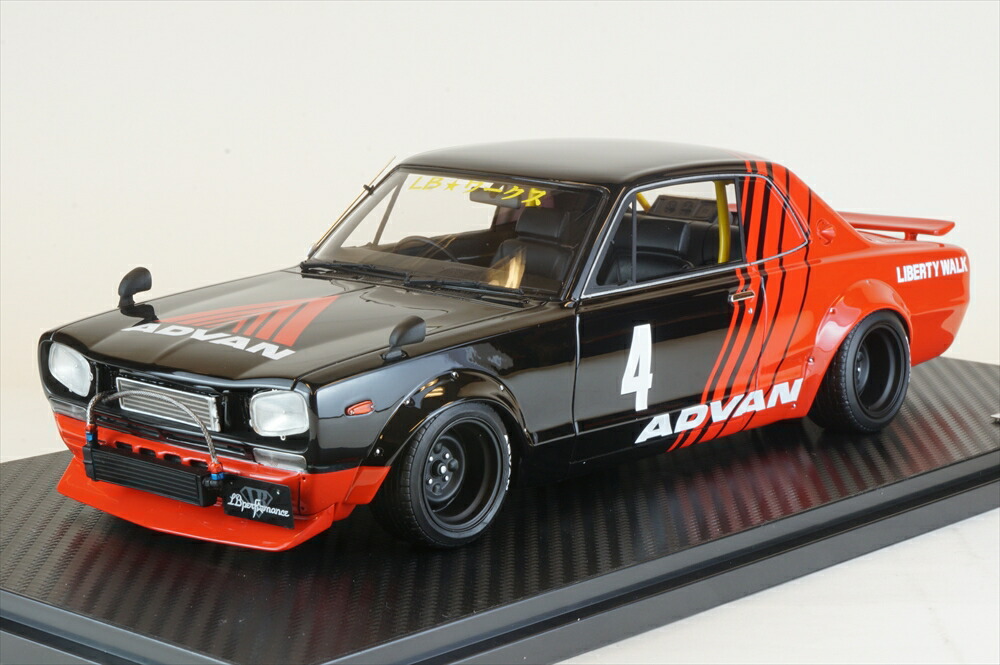 楽天市場】イグニッションモデル 1/18 ニッサン スカイライン LB-WORKS