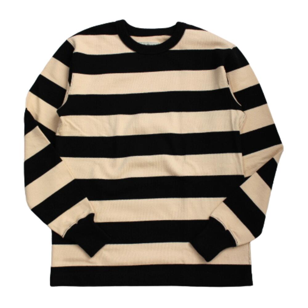 楽天市場】WESTRIDE ウエストライド HEAVY BORDER LONG TEE BLK/H.GRY