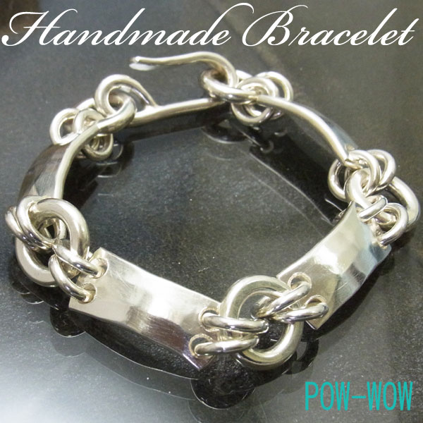 楽天市場】925 メンズ シルバーブレスレット ブレス 銀細工工房 銀細工