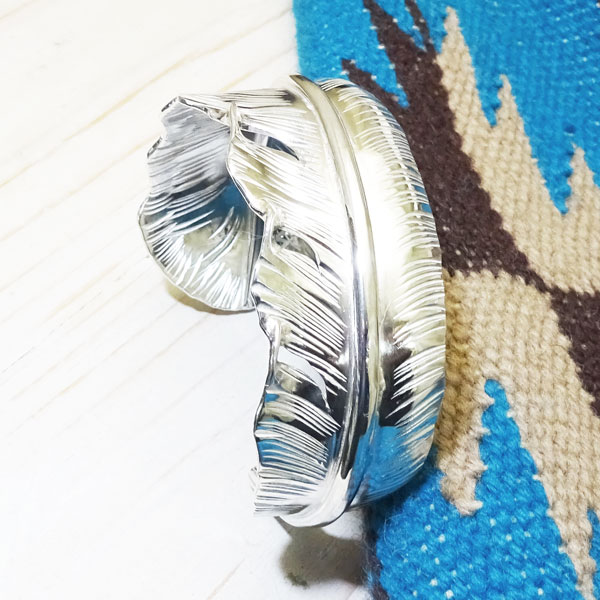 楽天市場】フェザーバングル ウェブ ターコイズ 13×18mm【受注製作