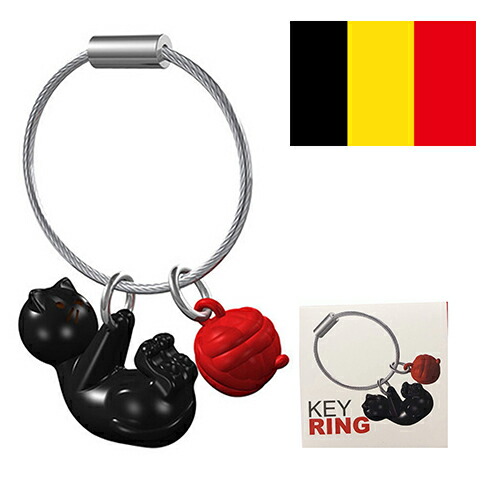 楽天市場】メタルキーリング 猫＆毛糸玉 pud643 MTM-MT189-03 キャット