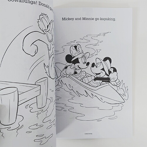 楽天市場】ミッキー & ミニー ぬりえ & アクティビティーブック