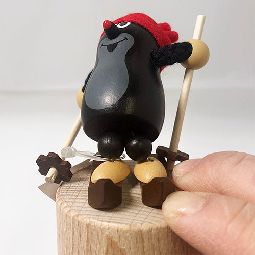 楽天市場】クルテク フィギュア プッシュトイ ( クルテク スキー