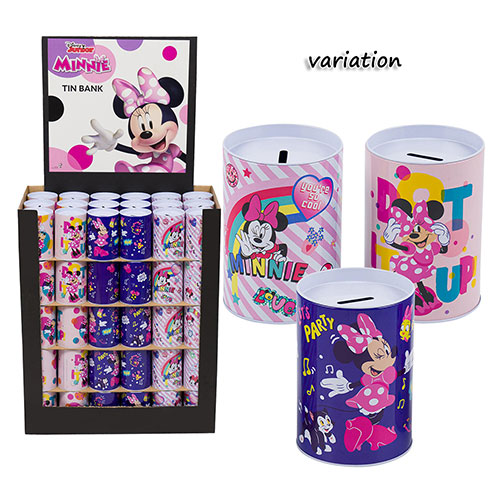 楽天市場】ミニー 貯金箱 ( パープル／パーティー ) 17340b MINNIE
