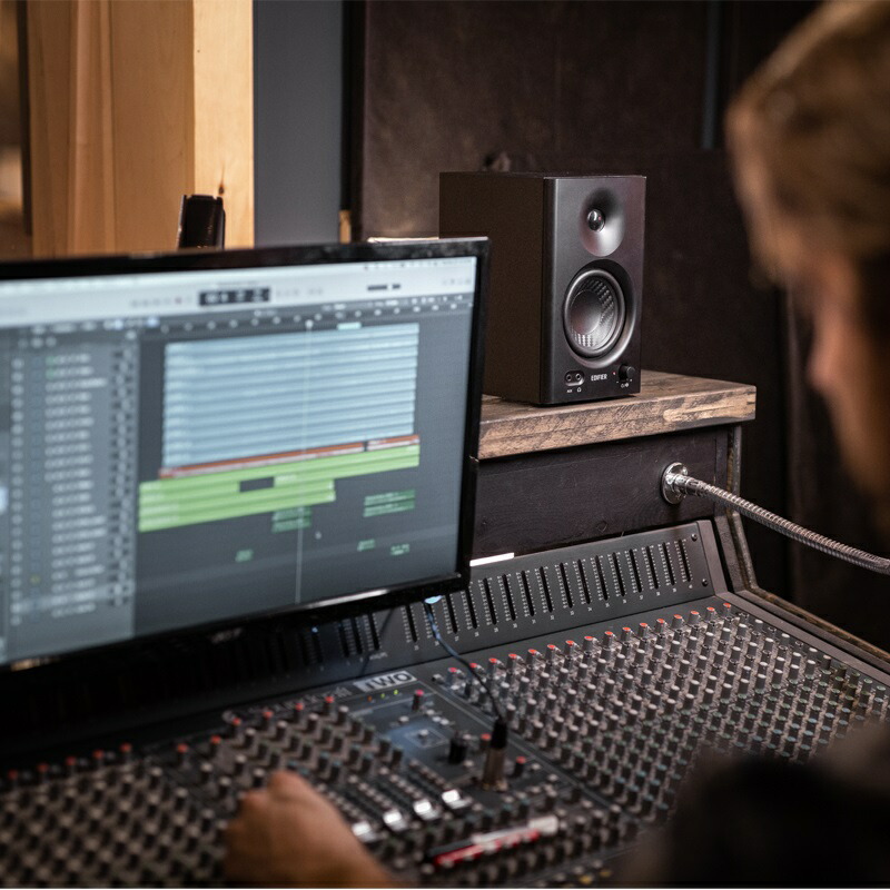 楽天市場】Edifier MR4 モニタースピーカー 42W TRSバランス入力 全2色