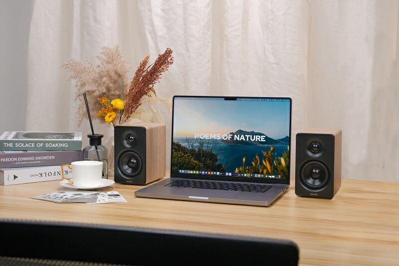 楽天市場】Edifier コンパクトデスクトップ2.0スピーカー M60 合計60W