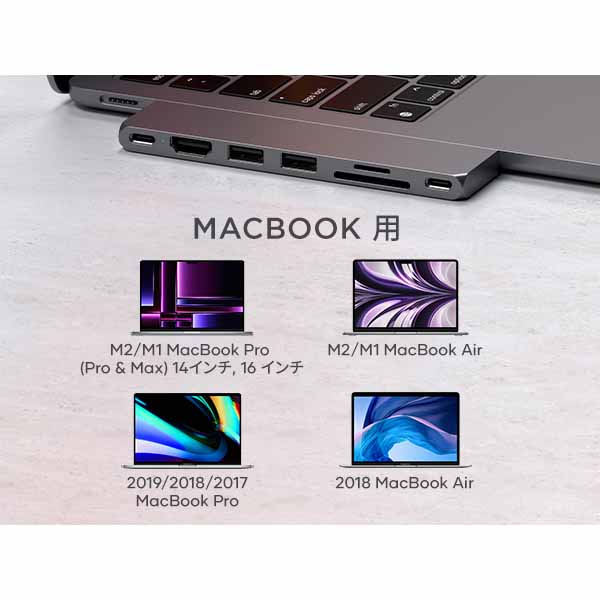 楽天市場】Satechi Pro Hub Slim ハブ 全3色 PST-HUCPHSシリーズ