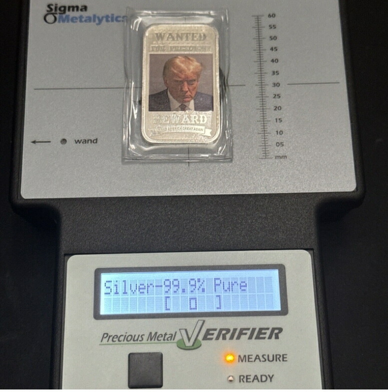 楽天市場】【純銀 99.9％】 シルバー バー 「ドナルド・トランプ マグ