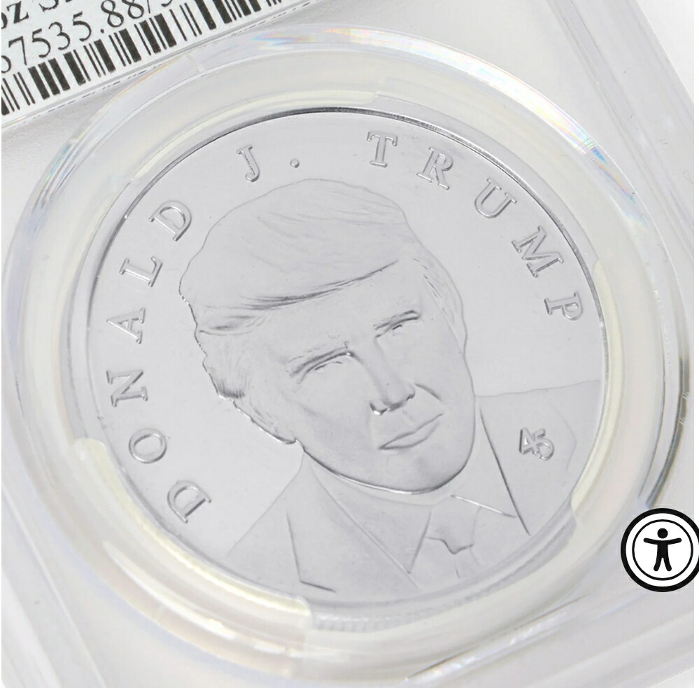 楽天市場】シルバートランプ 大統領 【公式】 純銀99.9％ シルバー