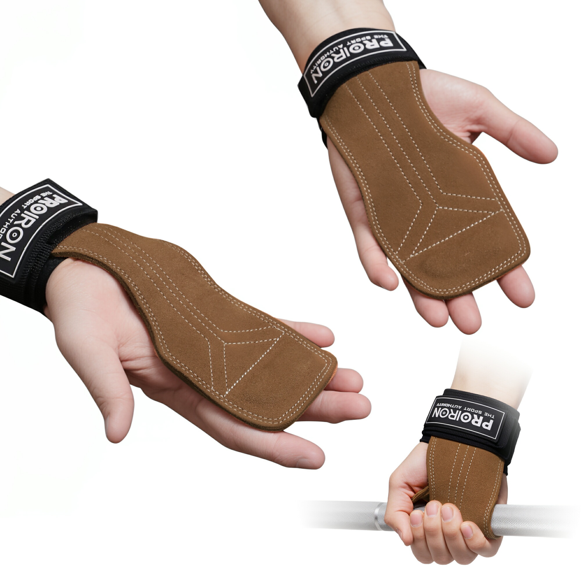 楽天市場】PROIRON パワーグリップ リストラップ 筋トレ グローブ 手首